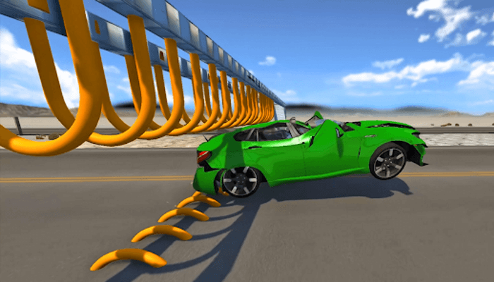 Beam Drive Road Crash 3D Games Modeditor