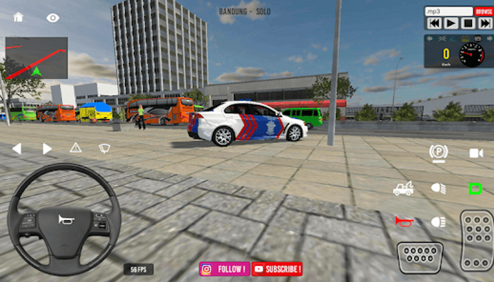 IDBS Police Trend Android Car Drive Game Modeditor